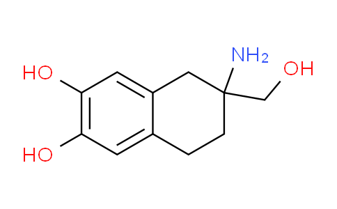 CAS No. 736879-20-2, 6-Amino-6-(hydroxymethyl)-5,6,7,8-tetrahydronaphthalene-2,3-diol