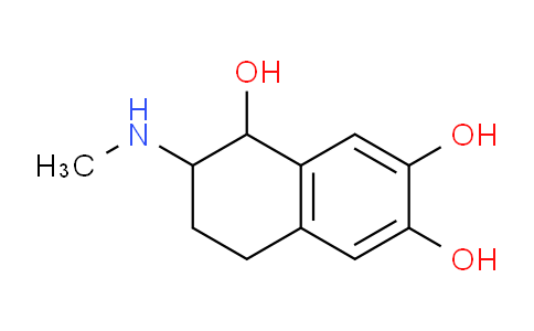 CAS No. 138147-82-7, 2-(Methylamino)-1,2,3,4-tetrahydronaphthalene-1,6,7-triol