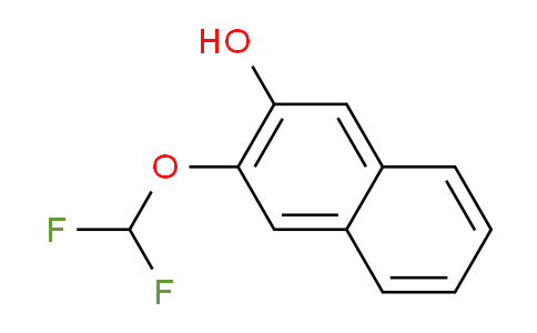 CAS No. 1152538-51-6, 2-(Difluoromethoxy)-3-naphthol