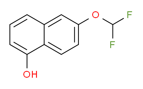 CAS No. 1261787-71-6, 2-(Difluoromethoxy)-5-naphthol