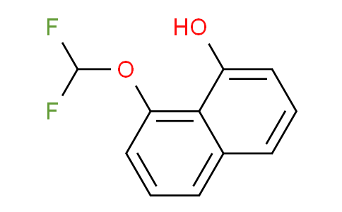 CAS No. 1261577-45-0, 1-(Difluoromethoxy)-8-naphthol