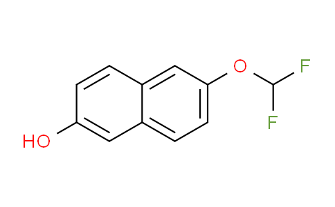 CAS No. 1261600-56-9, 2-(Difluoromethoxy)-6-naphthol