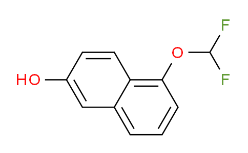 CAS No. 1261869-98-0, 1-(Difluoromethoxy)-6-naphthol