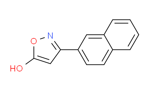 CAS No. 1354939-61-9, 3-(Naphthalen-2-yl)isoxazol-5-ol