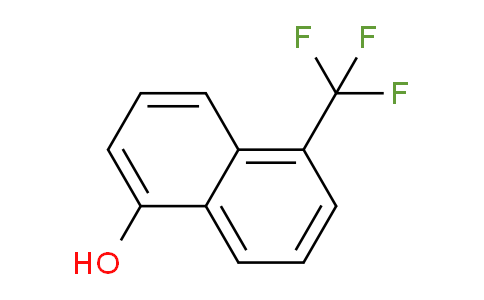 CAS No. 33533-44-7, 1-(Trifluoromethyl)-5-naphthol