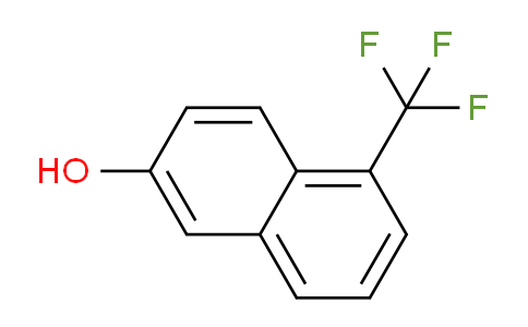 CAS No. 33533-50-5, 1-(Trifluoromethyl)-6-naphthol