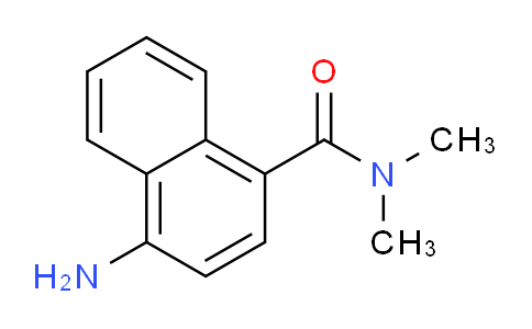 CAS No. 1373247-18-7, 4-Amino-N,N-dimethyl-1-naphthamide