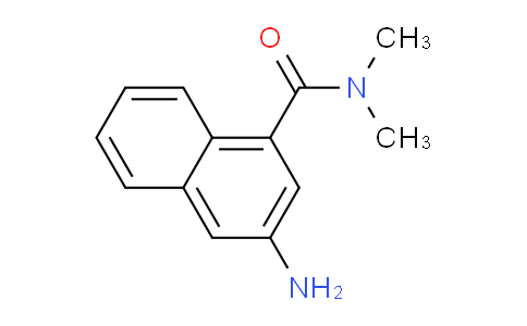 CAS No. 1708380-03-3, 3-Amino-N,N-dimethyl-1-naphthamide