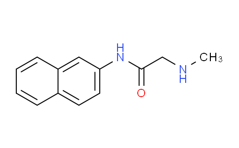 CAS No. 65593-07-9, 2-(Methylamino)-N-(naphthalen-2-yl)acetamide