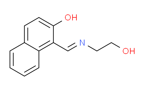 CAS No. 1082-25-3, 1-(((2-Hydroxyethyl)imino)methyl)naphthalen-2-ol