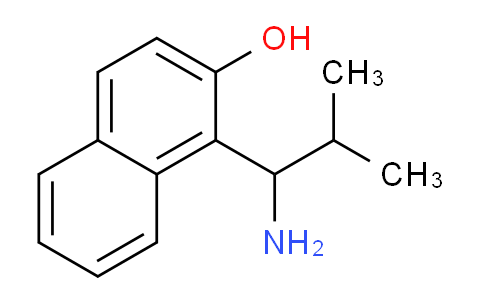 CAS No. 915866-74-9, 1-(1-Amino-2-methylpropyl)naphthalen-2-ol