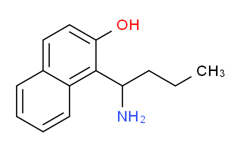 CAS No. 915866-73-8, 1-(1-Aminobutyl)naphthalen-2-ol