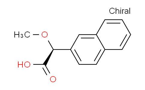 CAS No. 157134-51-5, (S)-2-Methoxy-2-(naphthalen-2-yl)acetic acid