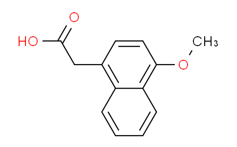 CAS No. 15257-60-0, 2-(4-Methoxynaphthalen-1-yl)acetic acid