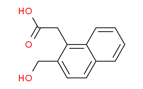 CAS No. 1261489-80-8, 2-(Hydroxymethyl)naphthalene-1-acetic acid