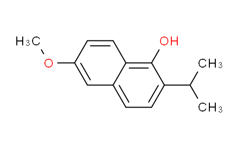 CAS No. 62416-09-5, 2-Isopropyl-6-methoxynaphthalen-1-ol