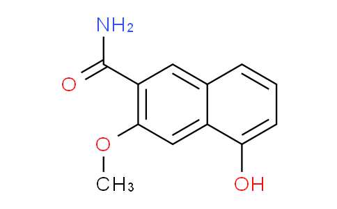 CAS No. 1817630-55-9, 5-Hydroxy-3-methoxy-2-naphthamide