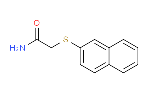 CAS No. 74616-66-3, 2-(Naphthalen-2-ylthio)acetamide