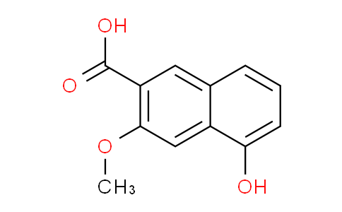 CAS No. 1341038-04-7, 5-Hydroxy-3-methoxy-2-naphthoic acid
