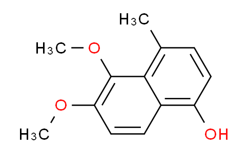 CAS No. 812646-84-7, 5,6-Dimethoxy-4-methylnaphthalen-1-ol