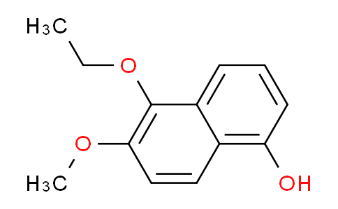 CAS No. 812646-82-5, 5-Ethoxy-6-methoxynaphthalen-1-ol