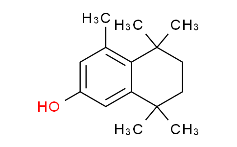 CAS No. 22825-16-7, 4,5,5,8,8-Pentamethyl-5,6,7,8-tetrahydronaphthalen-2-ol