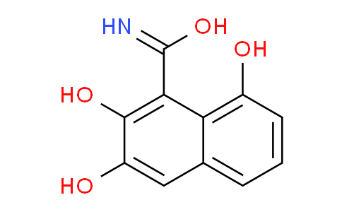 CAS No. 136843-47-5, 2,3,8-Trihydroxy-1-naphthimidic acid