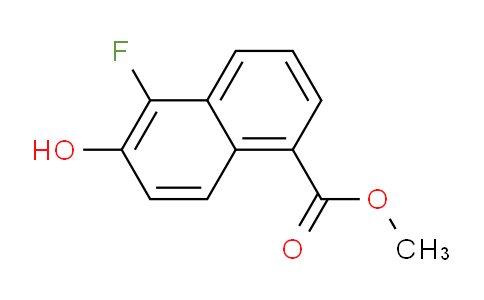 CAS No. 388622-47-7, Methyl 5-fluoro-6-hydroxy-1-naphthoate