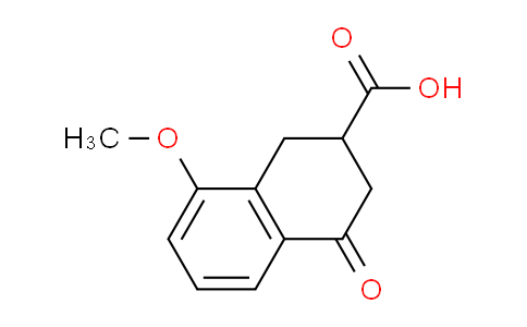 CAS No. 16035-97-5, 8-Methoxy-4-oxo-1,2,3,4-tetrahydronaphthalene-2-carboxylic acid