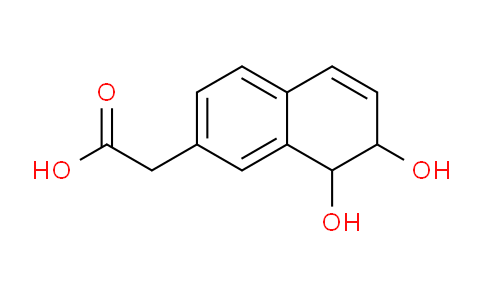 CAS No. 606941-29-1, 2-(7,8-Dihydroxy-7,8-dihydronaphthalen-2-yl)acetic acid