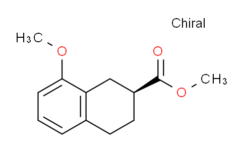 CAS No. 1184173-48-5, (S)-Methyl 8-methoxy-1,2,3,4-tetrahydronaphthalene-2-carboxylate