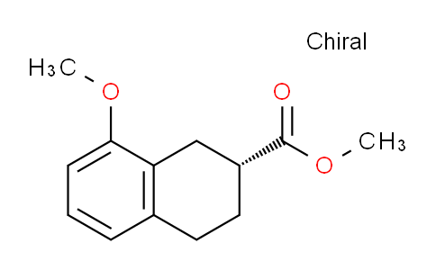 CAS No. 1184173-30-5, (R)-Methyl 8-methoxy-1,2,3,4-tetrahydronaphthalene-2-carboxylate