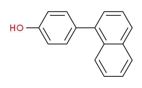 CAS No. 92964-54-0, 1-(4-Hydroxyphenyl)naphthalene