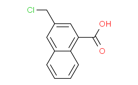 CAS No. 1261662-37-6, 2-(Chloromethyl)naphthalene-4-carboxylic acid