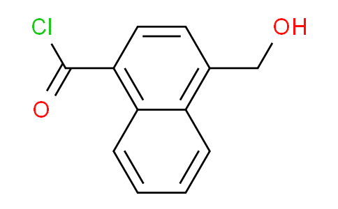 CAS No. 1261809-55-5, 4-(Hydroxymethyl)-1-naphthoyl chloride