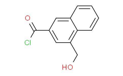 CAS No. 1261882-81-8, 4-(Hydroxymethyl)-2-naphthoyl chloride