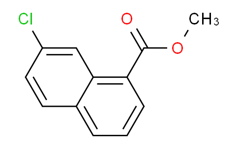 CAS No. 5471-31-8, Methyl 7-chloro-1-naphthoate