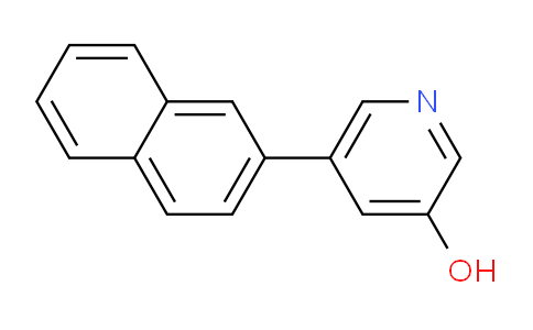 CAS No. 150145-22-5, 5-(Naphthalen-2-yl)pyridin-3-ol