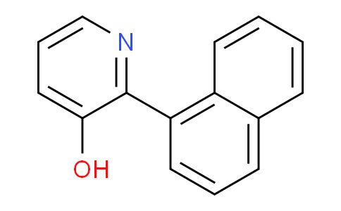 CAS No. 1261895-64-0, 2-(Naphthalen-1-yl)pyridin-3-ol