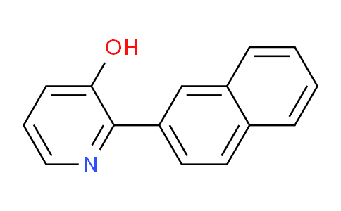 CAS No. 1261888-90-7, 2-(Naphthalen-2-yl)pyridin-3-ol