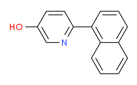 CAS No. 1261908-68-2, 6-(Naphthalen-1-yl)pyridin-3-ol