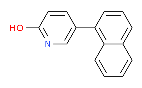 CAS No. 1111106-42-3, 5-(Naphthalen-1-yl)pyridin-2-ol