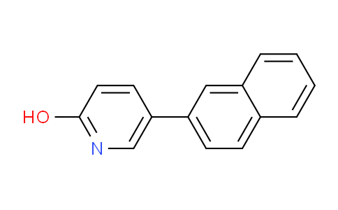 CAS No. 1111115-38-8, 5-(Naphthalen-2-yl)pyridin-2-ol