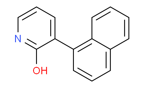 CAS No. 1261892-85-6, 3-(Naphthalen-1-yl)pyridin-2-ol