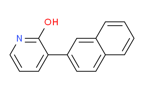 CAS No. 426823-56-5, 3-(Naphthalen-2-yl)pyridin-2-ol