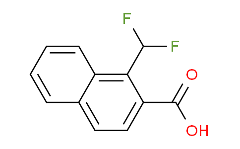 DY766233 | 1261623-84-0 | 1-(Difluoromethyl)naphthalene-2-carboxylic acid