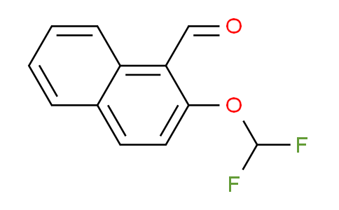 CAS No. 80395-32-0, 2-(Difluoromethoxy)naphthalene-1-carboxaldehyde