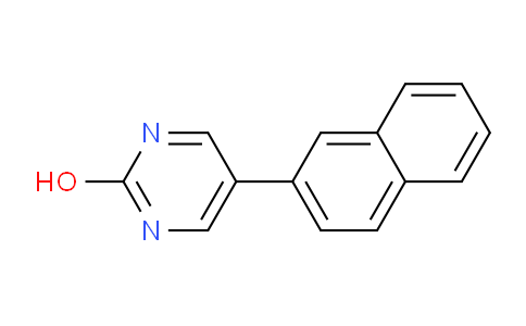 CAS No. 1111113-13-3, 5-(Naphthalen-2-yl)pyrimidin-2-ol