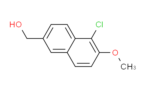CAS No. 17580-35-7, (5-Chloro-6-methoxynaphthalen-2-yl)methanol