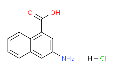 CAS No. 887776-00-3, 3-Amino-1-naphthoic acid hydrochloride